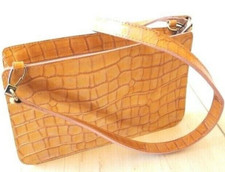 Handbag FURLA Embossed Croco