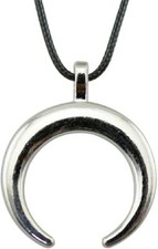 Collana con luna - collana, rovesciata