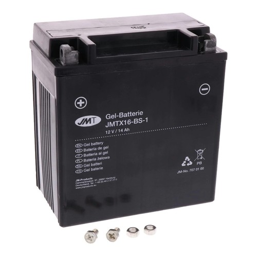 Jmt batteria gel ytx16 12 - gel,