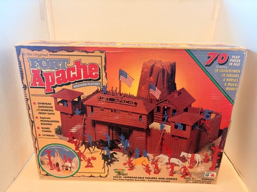 Fort apache western playset - western,