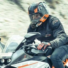 Casco Supporto Bicicletta Moto Mento Helmet  Per GoPro Hero 6/5/4 Telecamera TOP