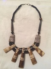 Collana In Osso Fatta A Mano