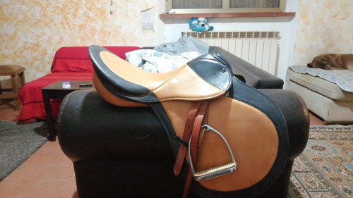 Sella equitazione stubben