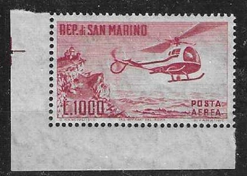 Francobolli 1961 san - 1961, marino