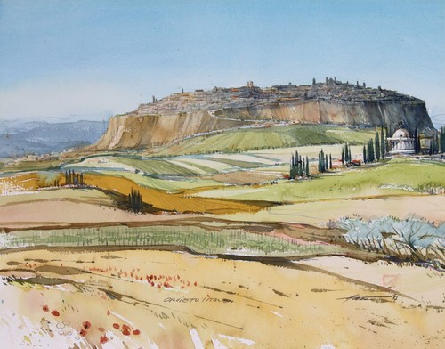 Acquerello orvieto italia - acquerello,