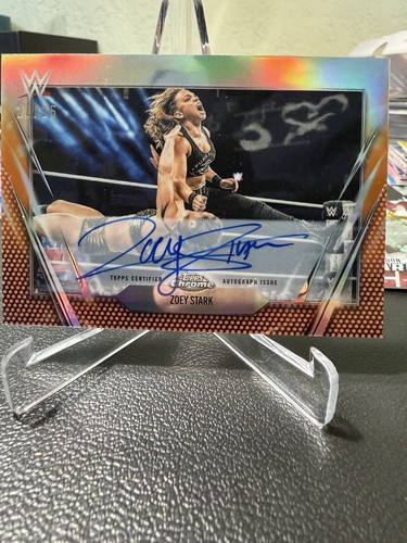 2026 topps chrome wwe zoey - topps,