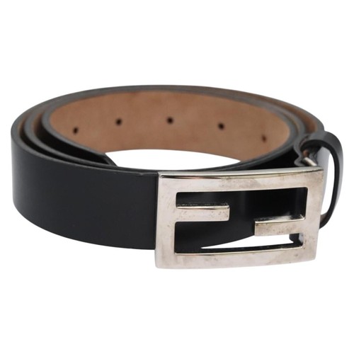 Fendi cintura pelle nera - 39,4",