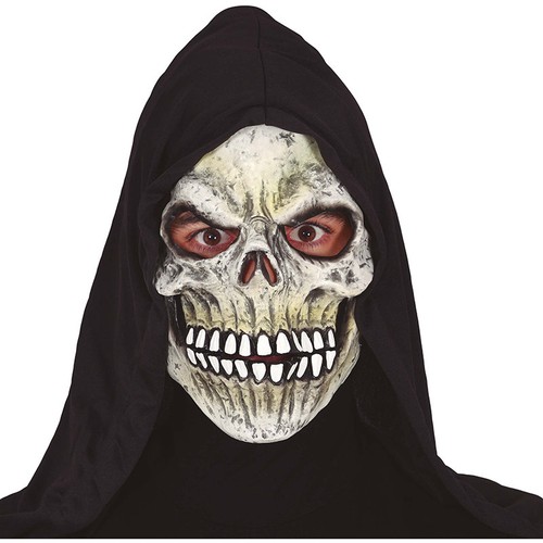 Maschera scheletro con - maschera,