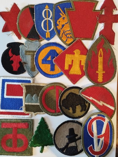 Lot patches infantry - 20,