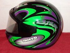 CASCO MOTO INTEGRALE VINTAGE BIEFFE TAGLIA XXLGLOSS NERO DOT CERTIFICATO-C81