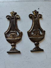 COPPIA FREGI IN BRONZO/OTTONE  EPOCA PRIMA META DELL'800