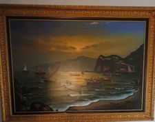 Quadro olio tela mario - olio, su