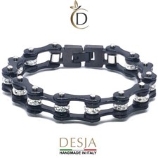 Bracciale Catena Moto Acciaio