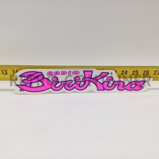 Adesivo Vintage Sticker Aufkleber 80's - Radio Birikina RIF. K-5