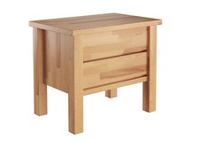 Comodino a 2 cassetti in