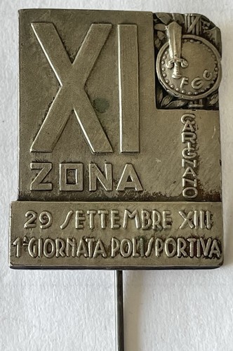 Distintivo fgc zona - fgc, xi