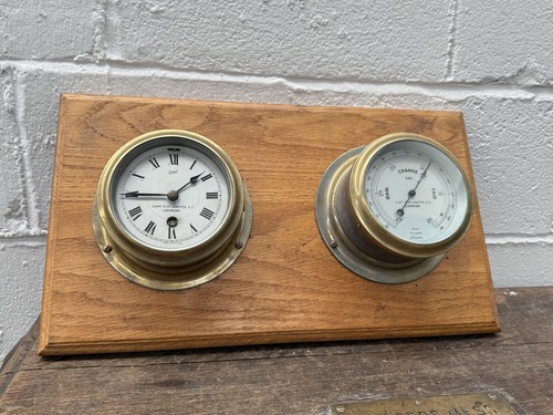 Old brass cased - brass, ships