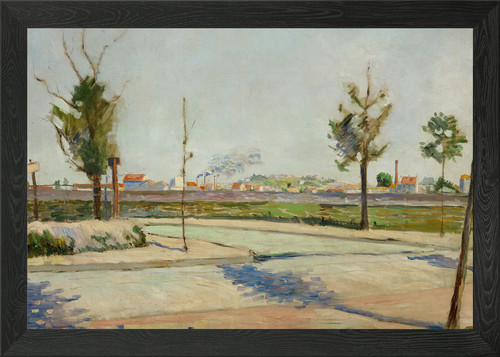 Quadro paesaggio industriale