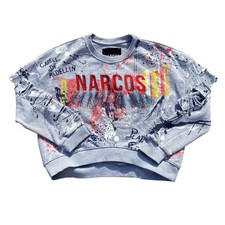 Narcos felpa donna oversize