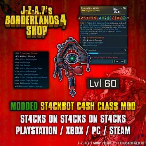 Borderlands modded level - 4✨,