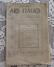 ARS ITALICA Rivista mensile di letteratura e d'arte Napoli 30 Aprile 1918