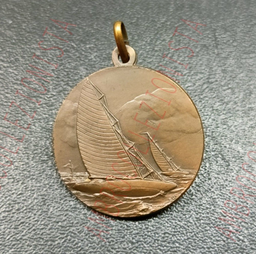 Medaglia anonima regata - medaglia, di