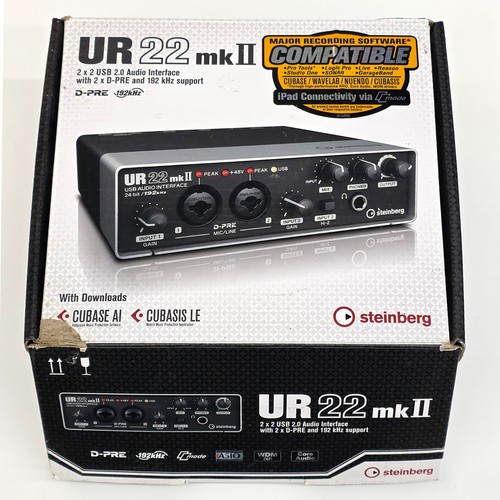 Steinberg yamaha ur22mkii - by,