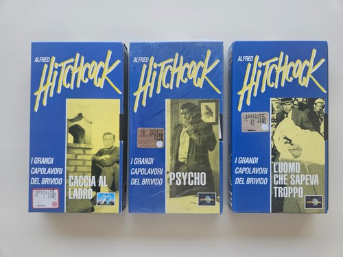 Lotto vhs alfred hitchcock - 3,