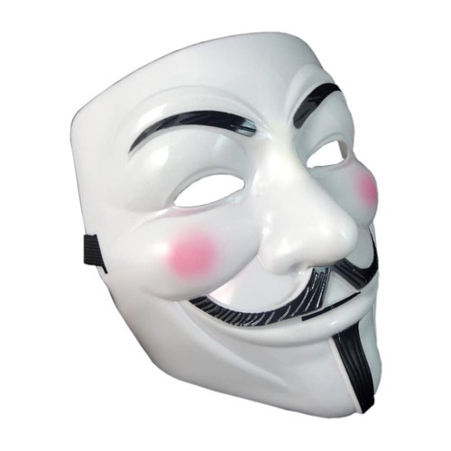 Decorato maschera hacker - maschera,