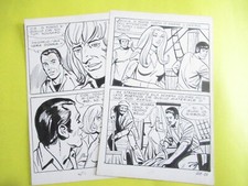 JACULA # 208 PAG. 25-26 il mago della pioggia STUDIO GIOLITTI ORIGINAL ART