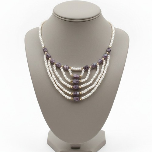 Collana choker artigianale - collana,
