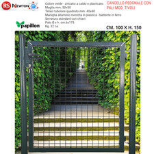 Cancello Zincato Pedonale