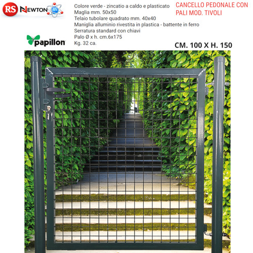 Cancello zincato pedonale - cancello,