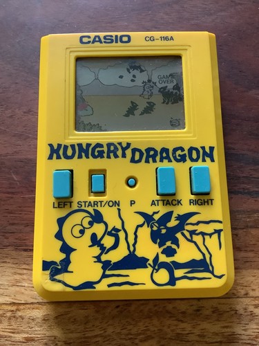 Rare jeu casio hungry - hungry, dragon