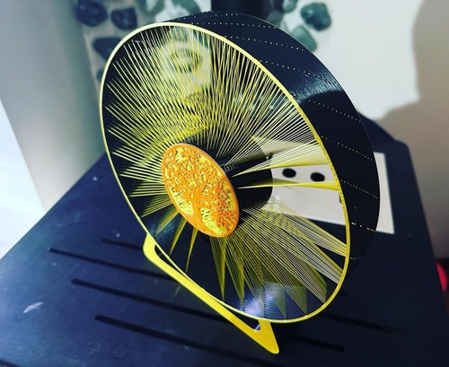 String art stampa - string,
