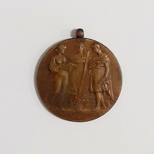 Medaglia In Bronzo Istituto Gonzaga Di Milano 1927