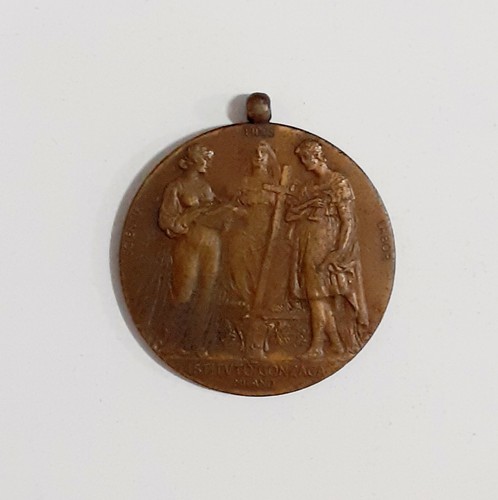 Medaglia bronzo istituto - medaglia,