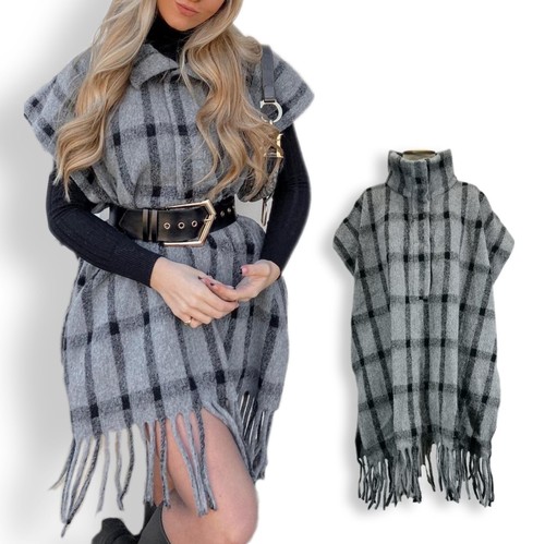 Zara poncho mantella - poncho,