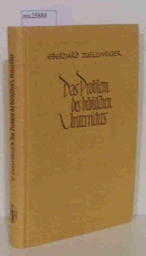 Das problem des biblischen - das,