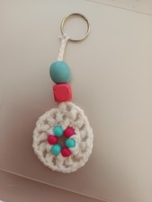 Portachiavi Donna Uncinetto 