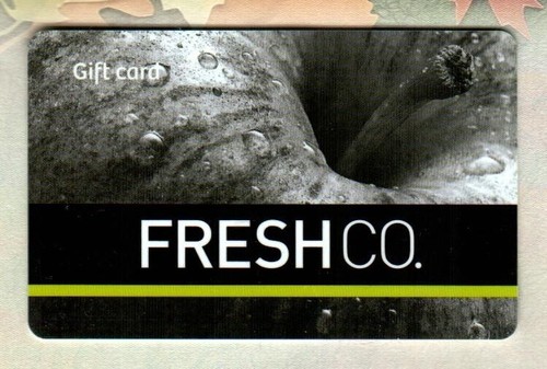 Freshco apple 2009 gift card - 2009,