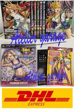 MOTOSEGA LECCA-LECCA EDIZIONE PREMIUM + HIGHSCHOOL OF THE DEAD 1-7 set manga giapponese