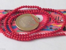 1 FILO DI CORALLO BAMBU' ROSSO