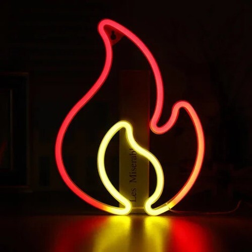 Insegne neon fiamma per - insegne, al