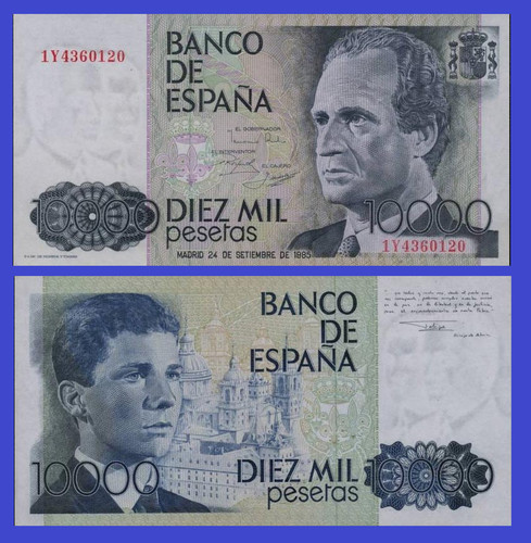Espana spain 10000 - spain, pesetas