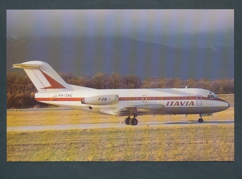 Ak5017 itavia fokker - ak5017), itavia,