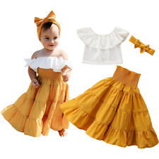 Abito bambina set spalle