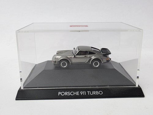 Herpa porsche 911 turbo silver - porsche,