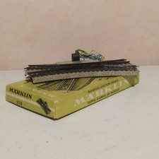 Märklin HO 5128 – Doppio scambio ad incrocio elettromeccanico BOX – ottimo st07