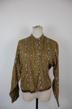 KENZO CAMICIA DONNA TG. M SHIRT WOMAN CASUAL VINTAGE TALY COTONE